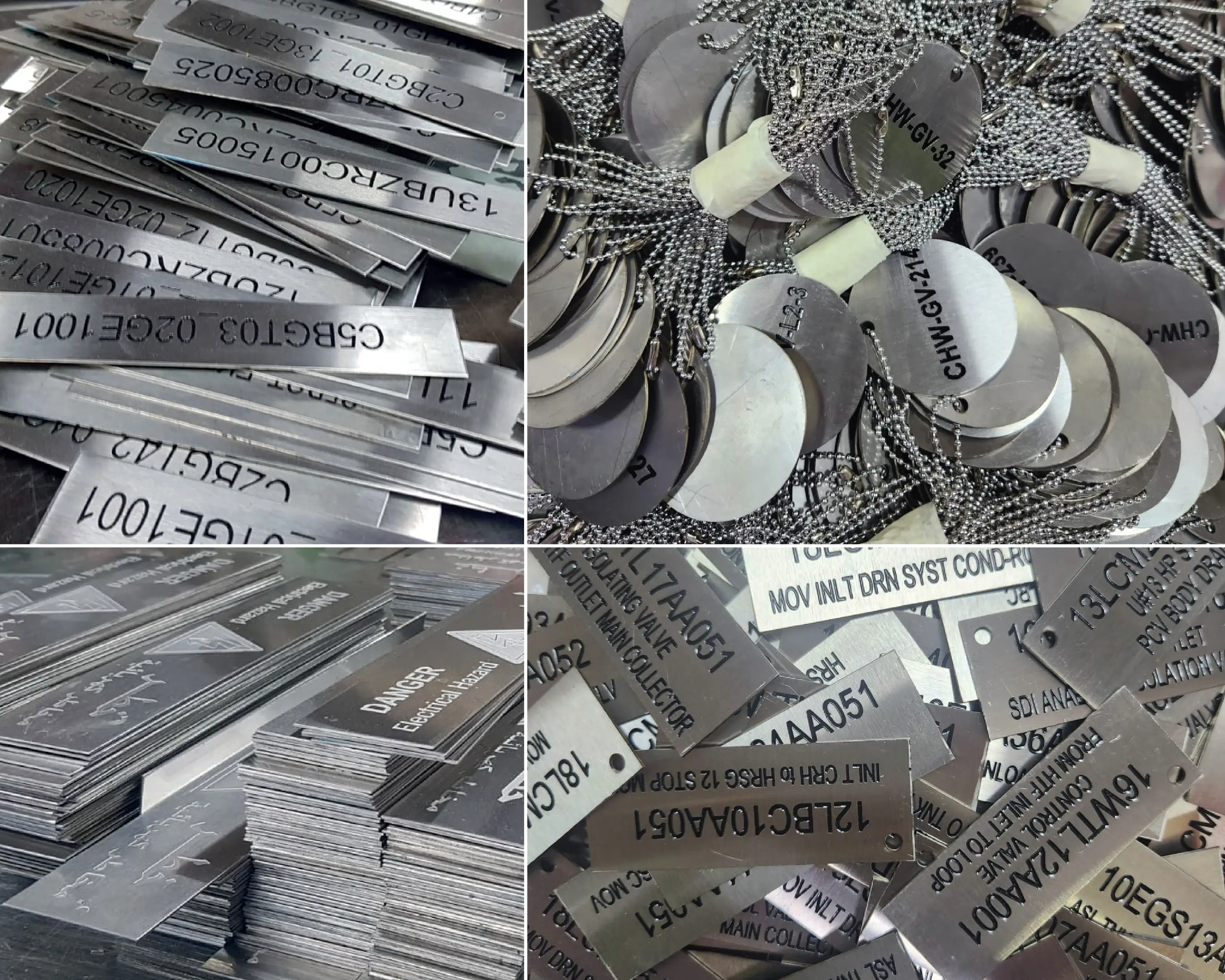 stainless steel etching